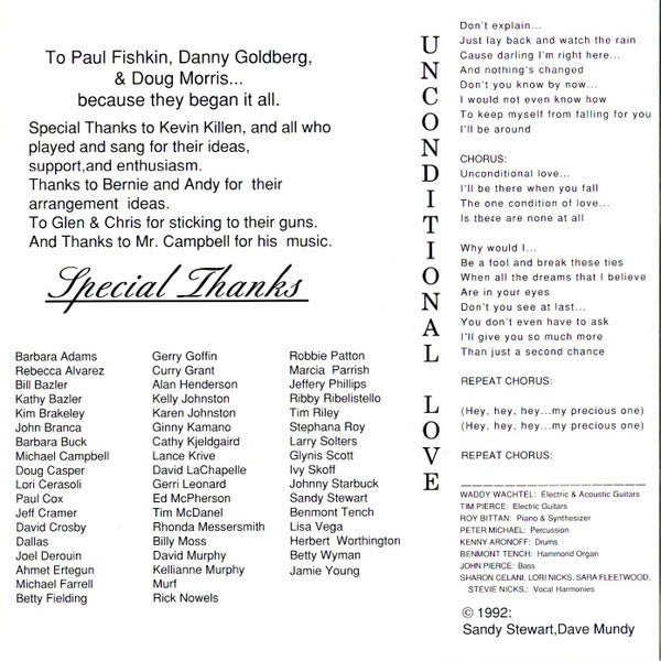 Stevie Nicks -Street Angel