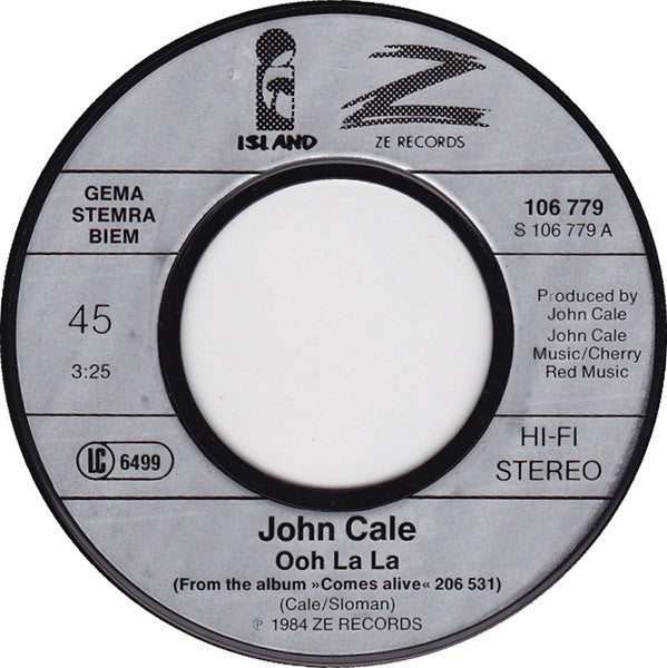 John Cale -Ooh La La