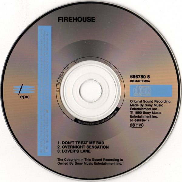 Firehouse (2) -Don't Treat Me Bad