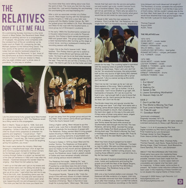 The Relatives (5) -Don't Let Me Fall