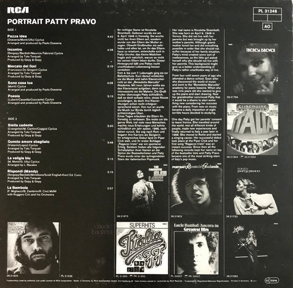 Patty Pravo - Portrait