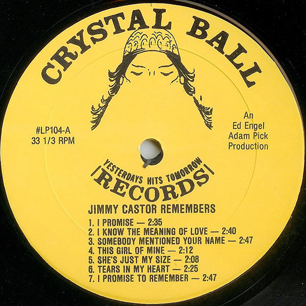 Jimmy Castor -I Promise To Remember Yesterday