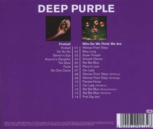 Deep Purple -Fireball / Who Do We Think We Are