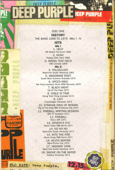 Deep Purple -History, Hits & Highlights '68 - '76