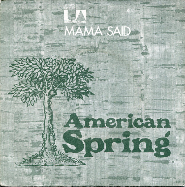 American Spring* -Mama Said / Tennessee Waltz