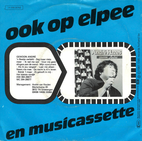 André Hazes -Zeg Maar Niets Meer
