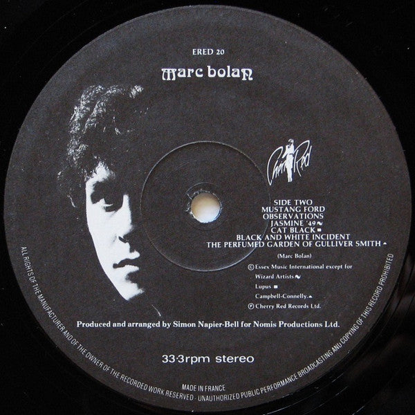 Marc Bolan -You Scare Me To Death