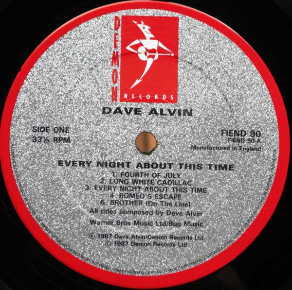 Dave Alvin -Every Night About This Time