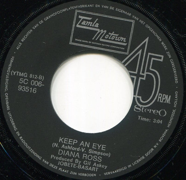 Diana Ross -Doobedood 'N Doobe / Keep An Eye