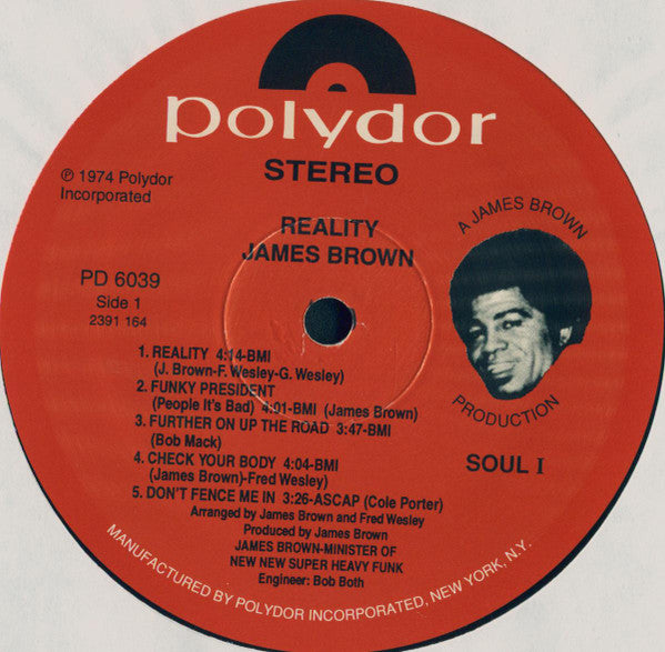 James Brown -Reality