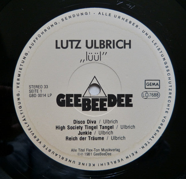 Lutz Ulbrich Featuring Nico (3) -Lüül