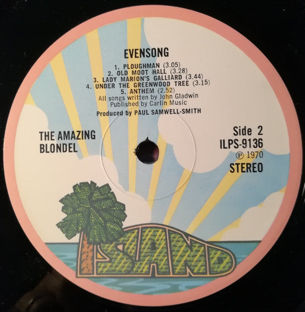 The Amazing Blondel* -Evensong