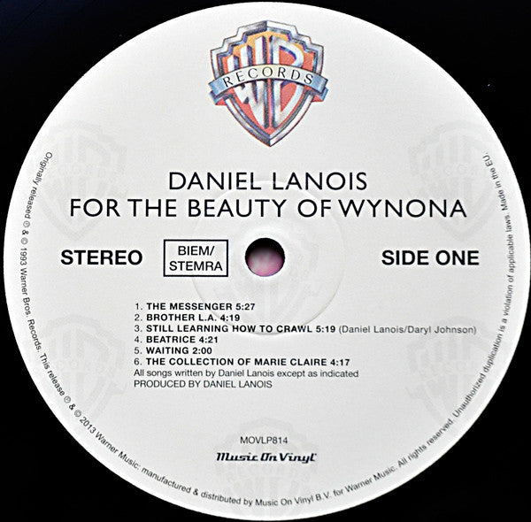 Daniel Lanois - For The Beauty Of Wynona