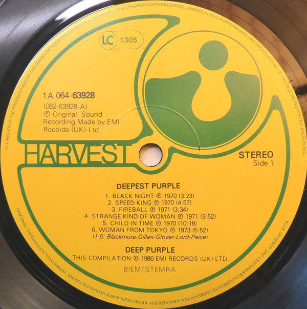 Deep Purple -Deepest Purple (The Very Best Of Deep Purple)