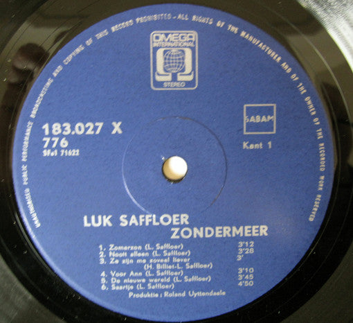 Luk Saffloer -Zondermeer