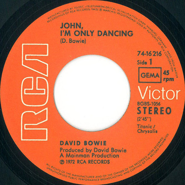 David Bowie - John, I'm Only Dancing