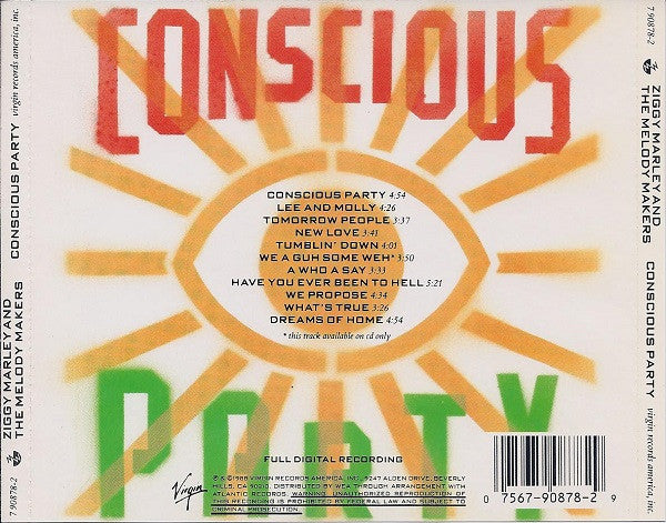 Ziggy Marley And The Melody Makers - Conscious Party