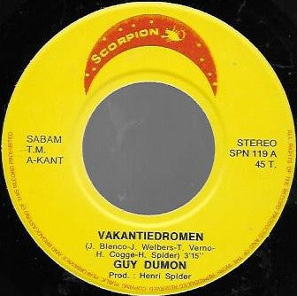 Guy Dumon -Vakantiedromen