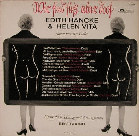 Edith Hancke & Helen Vita -Wir Sind Süss, Aber Doof