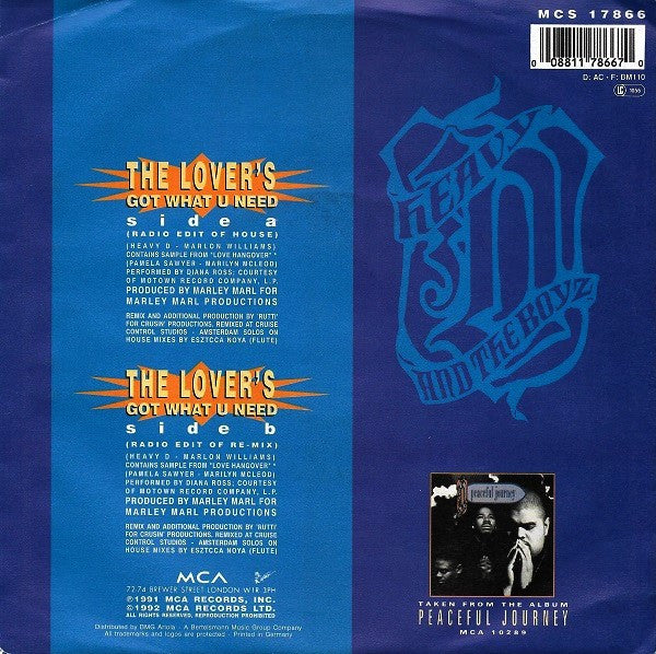 Heavy D And The Boyz* -The Lover's Got What U Need