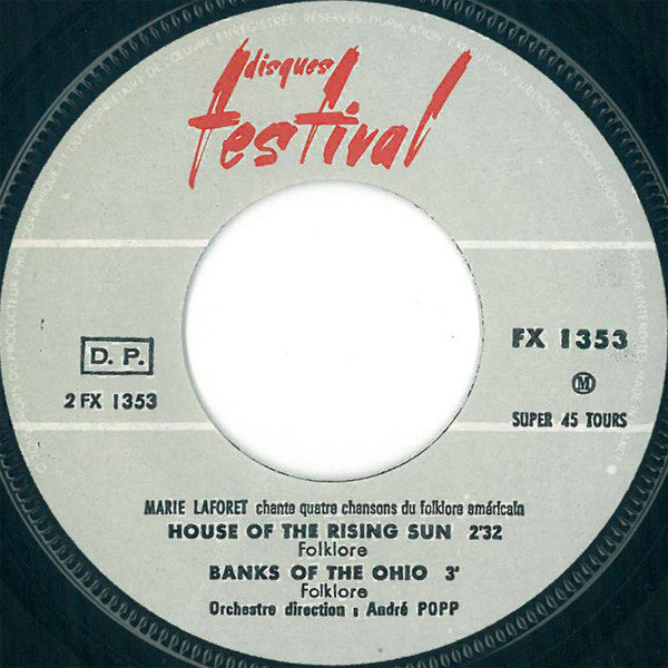 Marie Laforêt -Blowin' In The Wind