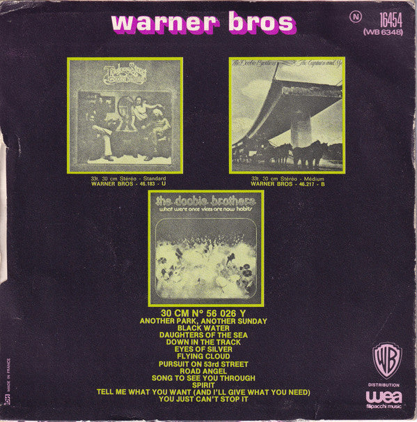 The Doobie Brothers -Eyes Of Silver / Pursuit On 53rd Street
