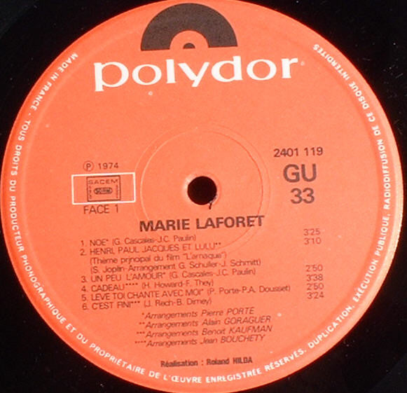 Marie Laforet* - Marie Laforet