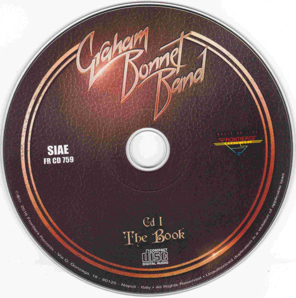 Graham Bonnet Band -The Book