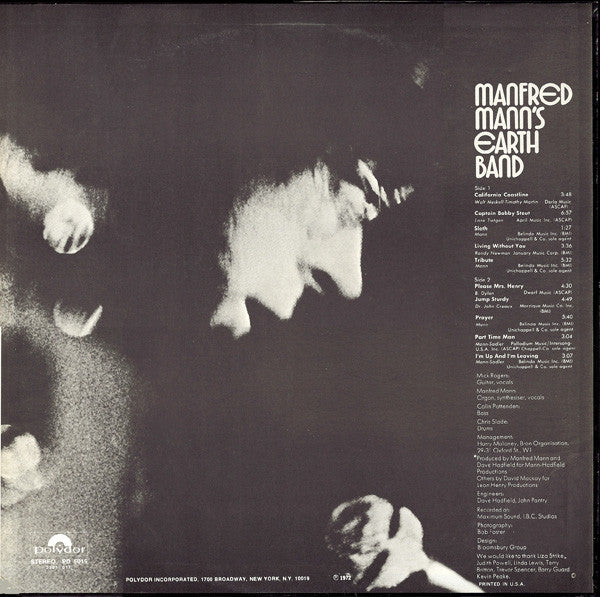 Manfred Mann's Earth Band - Manfred Mann's Earth Band