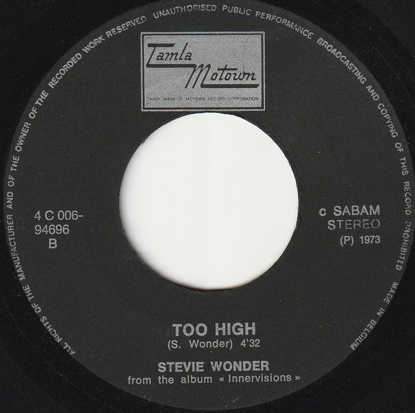 Stevie Wonder -Higher Ground