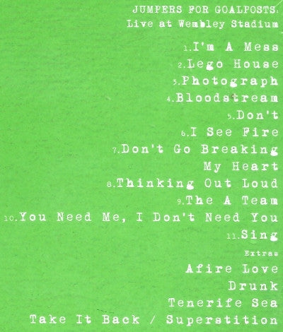 Ed Sheeran -X (Wembley Edition)