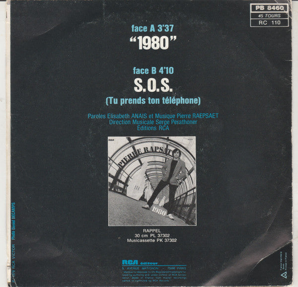Pierre Rapsat -1980 / S.O.S.