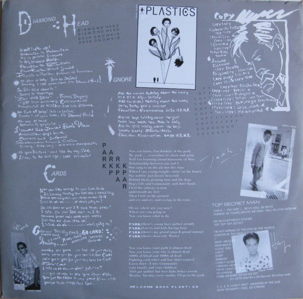 Plastics -Welcome Back