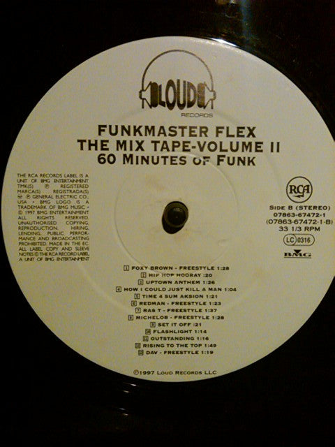 Funkmaster Flex - The Mix Tape Volume II (60 Minutes Of Funk)