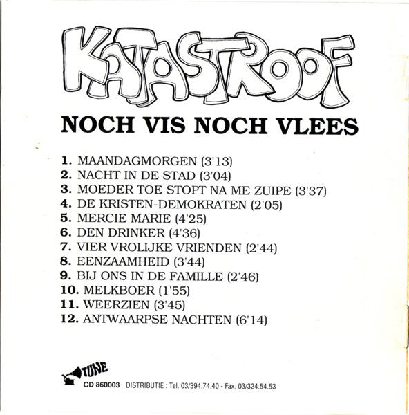 Katastroof -Noch Vis Noch Vlees ?