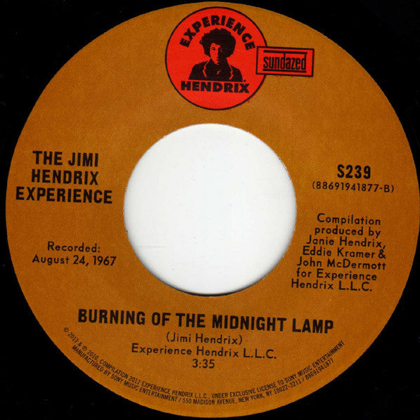 The Jimi Hendrix Experience -Can You Please Crawl Out Your Window? / Burning Of The Midnight Lamp