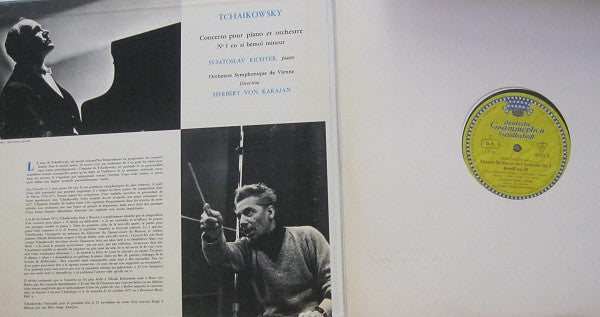 Tchaikowsky* - Svjatoslav Richter* - Herbert von Karajan - Orchestre Symphonique De Vienne* -Concerto N° 1 Pour Piano Et Orchestre