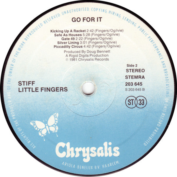 Stiff Little Fingers -Go For It