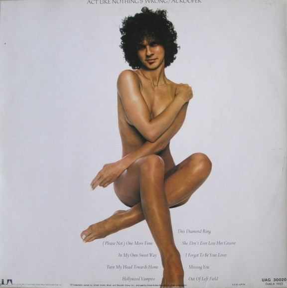 Al Kooper -Act Like Nothing's Wrong