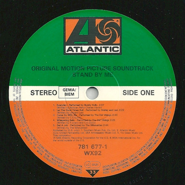 Various -Stand By Me (Original Motion Picture Soundtrack)