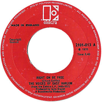 The Voices Of East Harlem -Right On Be Free