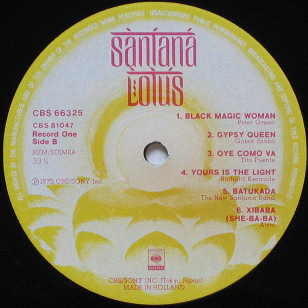 Santana -Lotus