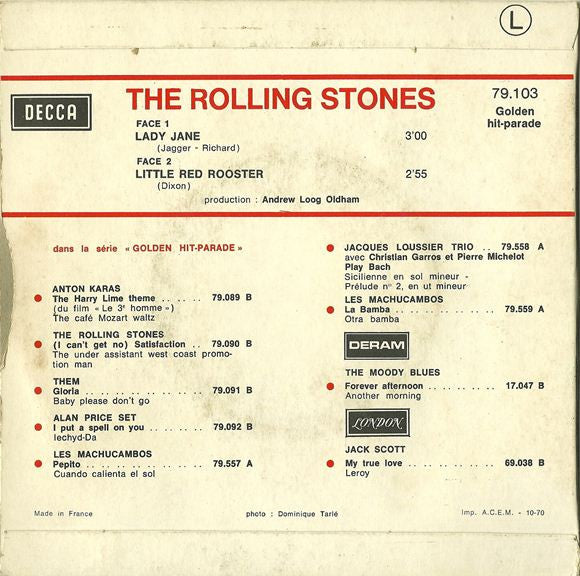 The Rolling Stones -Lady Jane