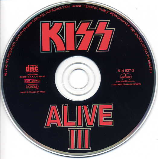 Kiss -Alive III