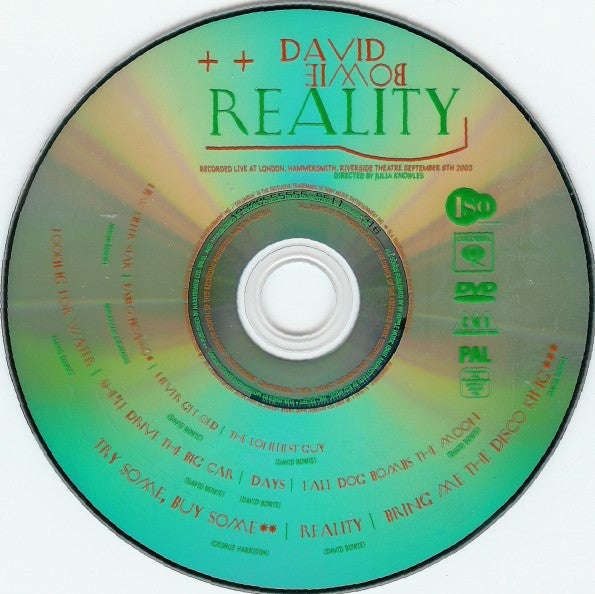 David Bowie -Reality