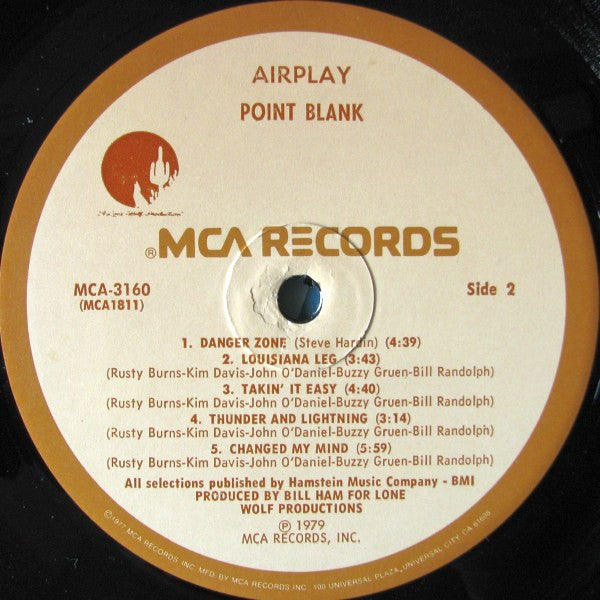 Point Blank (9) -Airplay