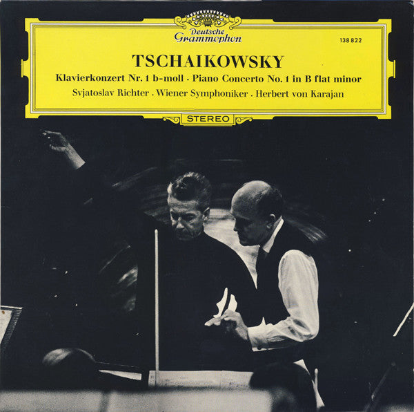 Tschaikowsky* - Svjatoslav Richter* · Herbert von Karajan · Wiener Symphoniker -Klavierkonzert Nr.1 B-moll · Piano Concerto No. 1 In B Flat Minor