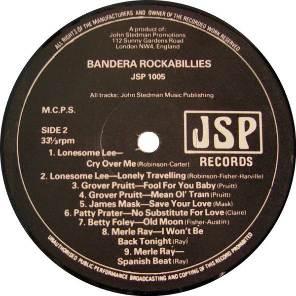 Various -Bandera Rockabillies