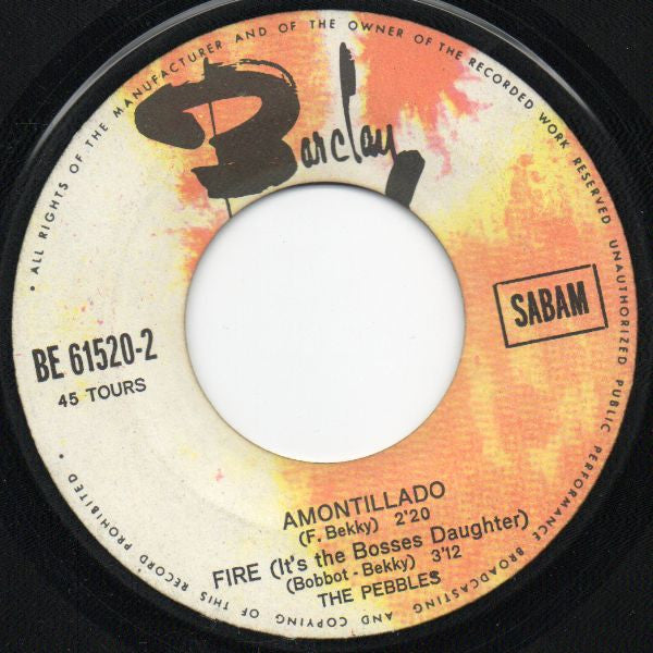 The Pebbles -Beggar / Amontillado / Fire