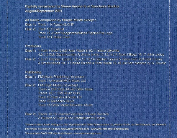 Simple Minds - The Best Of Simple Minds (Night Of The Proms Special Remastered Edition)